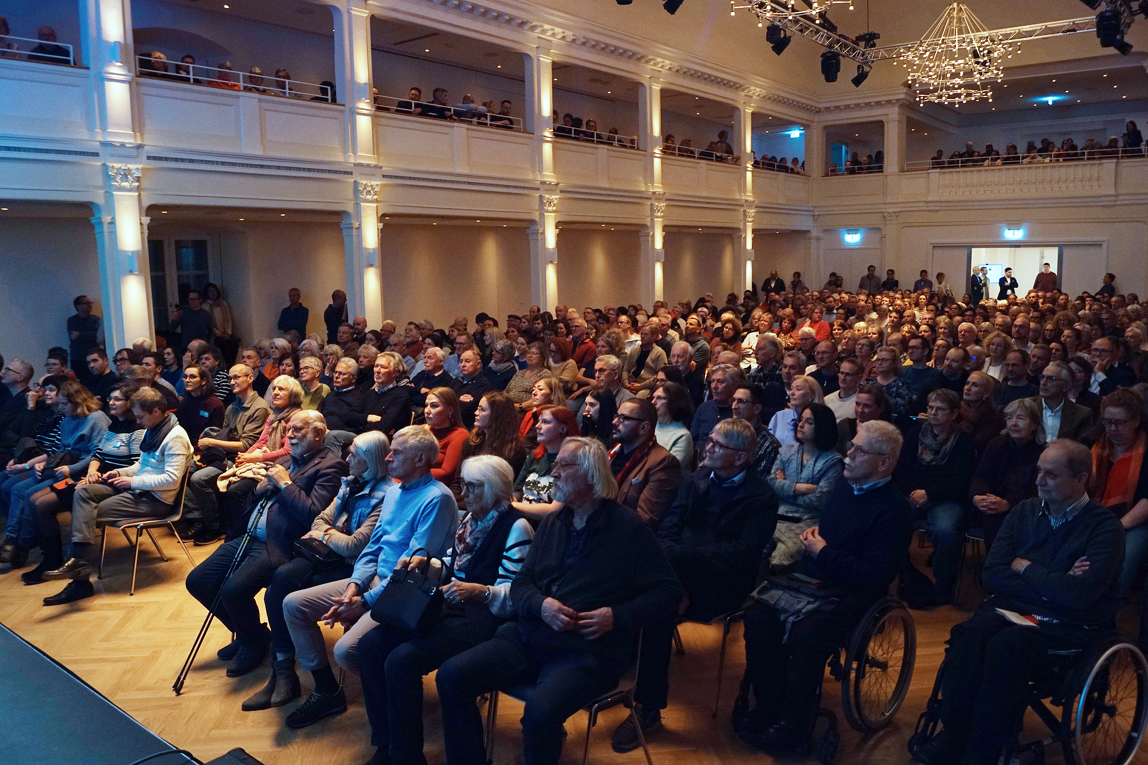 Das Kornhaus war richtig voll
