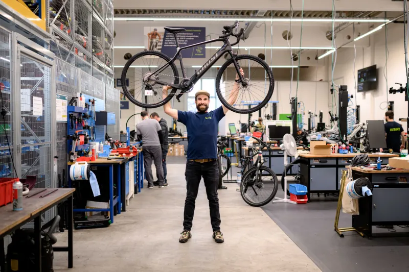 Refurbishment-Endprodukt in der Rebike-Werkstatt