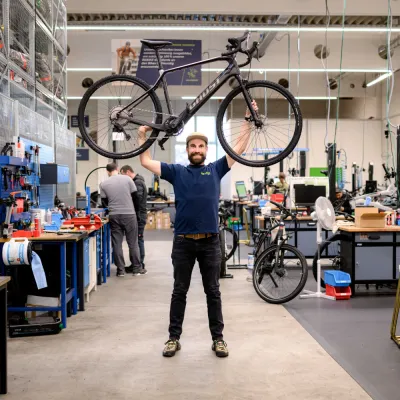 Refurbishment-Endprodukt in der Rebike-Werkstatt