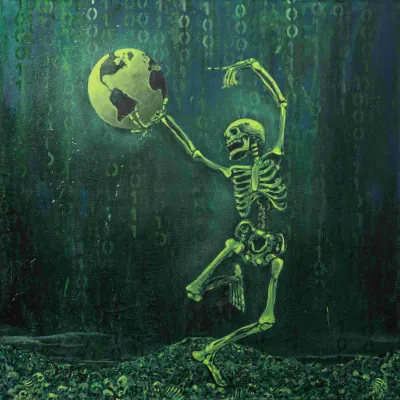 Das Werk „Totentanz“ (2025)  von Robert Wilhelm